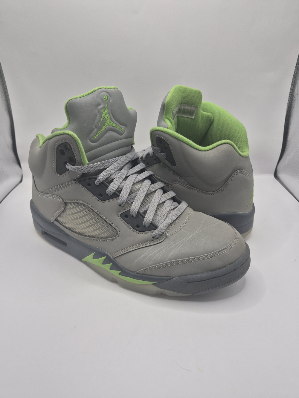 Nike Air Jordan 5 V Retro Green Bean Grey 2022 Size 10 Sneakers  DM9014-003